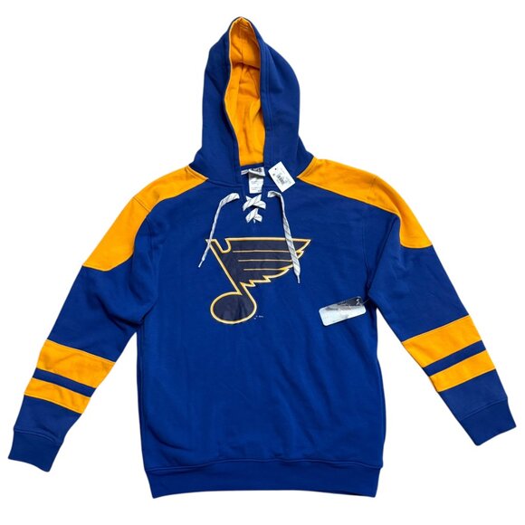 St. Louis Blues NHL Hockey Hoodie Sweater | Men's Hooded Sweatshirt NEW - Picture 1 of 6